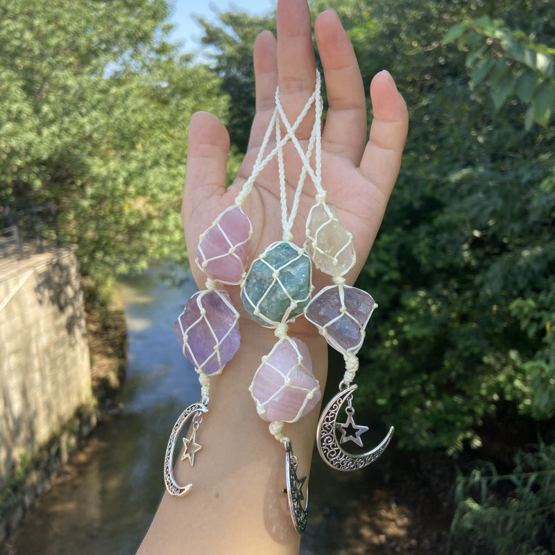 Colourful Crystal Stone Hanging Décor