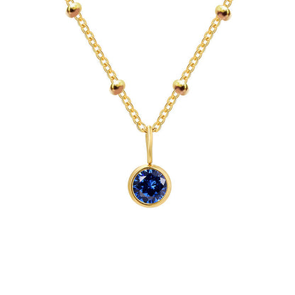 Diamond Birthstone Necklace