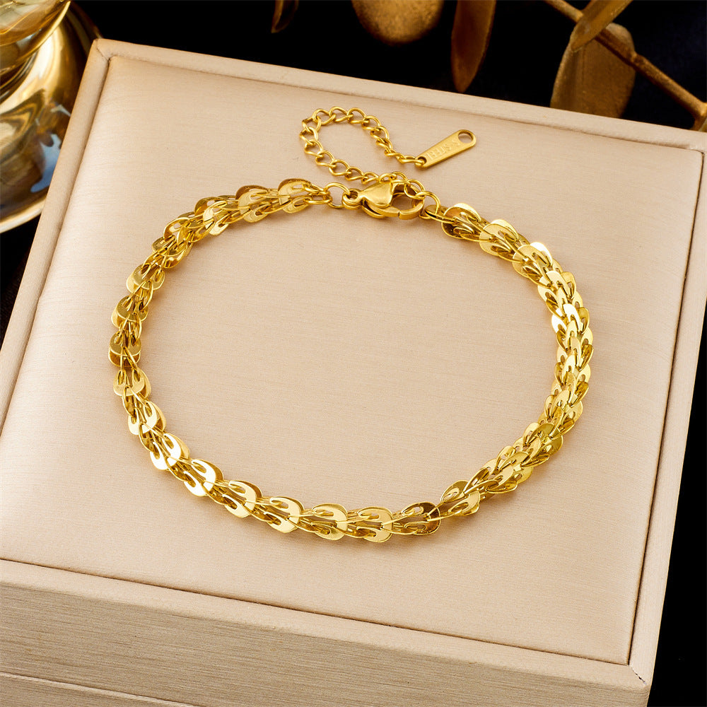 Luxury Women’s Titanium Steel Bracelets