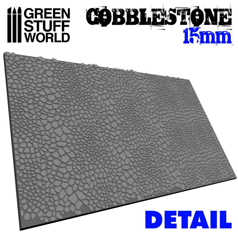 Green Stuff World Rolling Pin Cobblestone 15mm