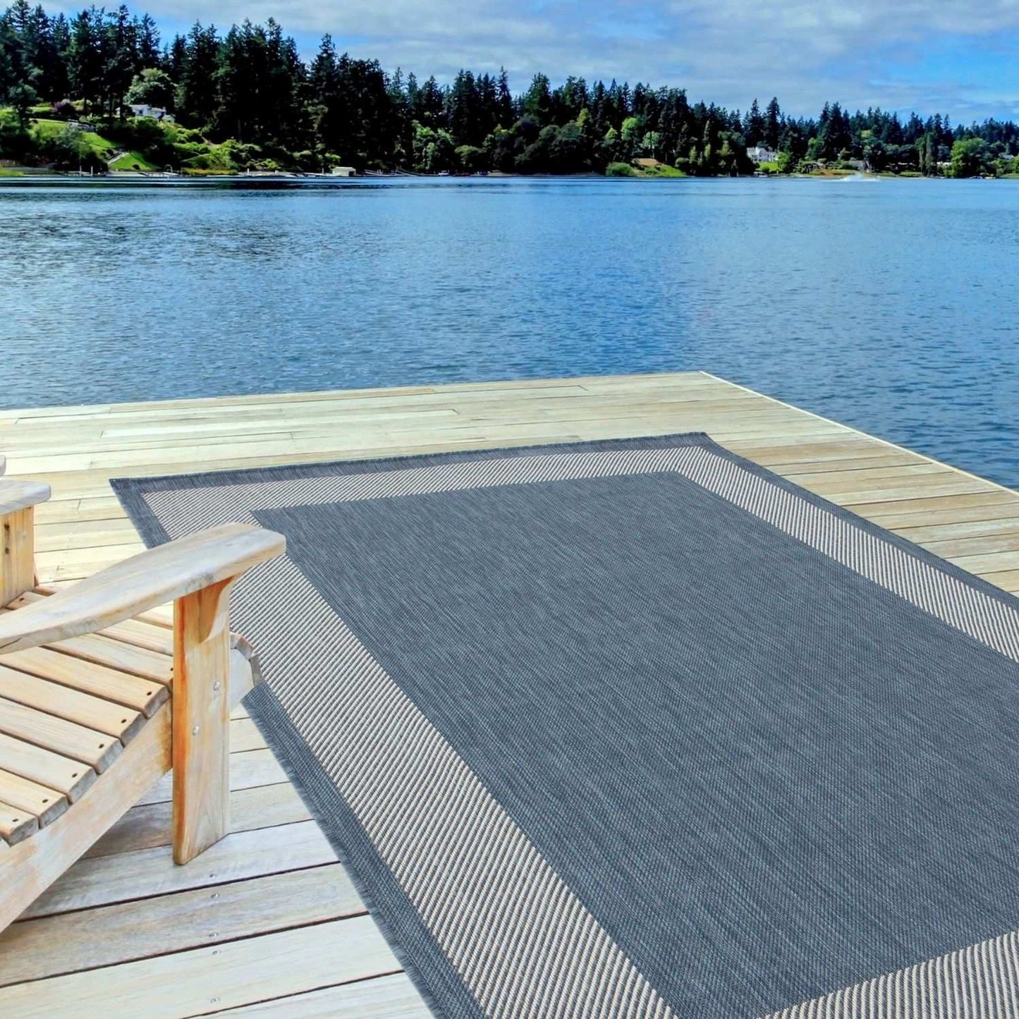 Ecology Outdoor Rug Blue | 200blu