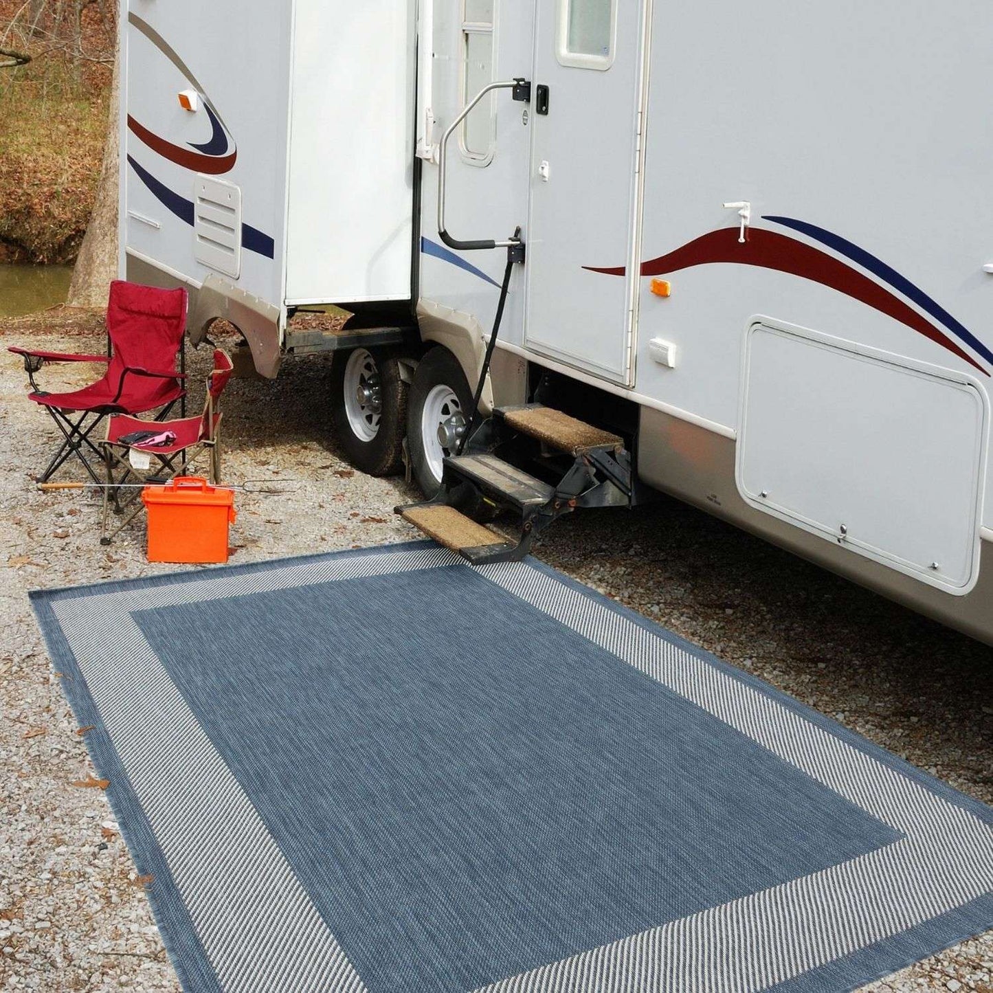 Ecology Outdoor Rug Blue | 200blu