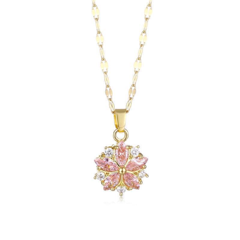 Crystal Snowflake Necklace