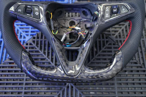 Vauxhall / Opel Corsa E Custom Carbon Fibre Steering Wheel (2014 - 2019)