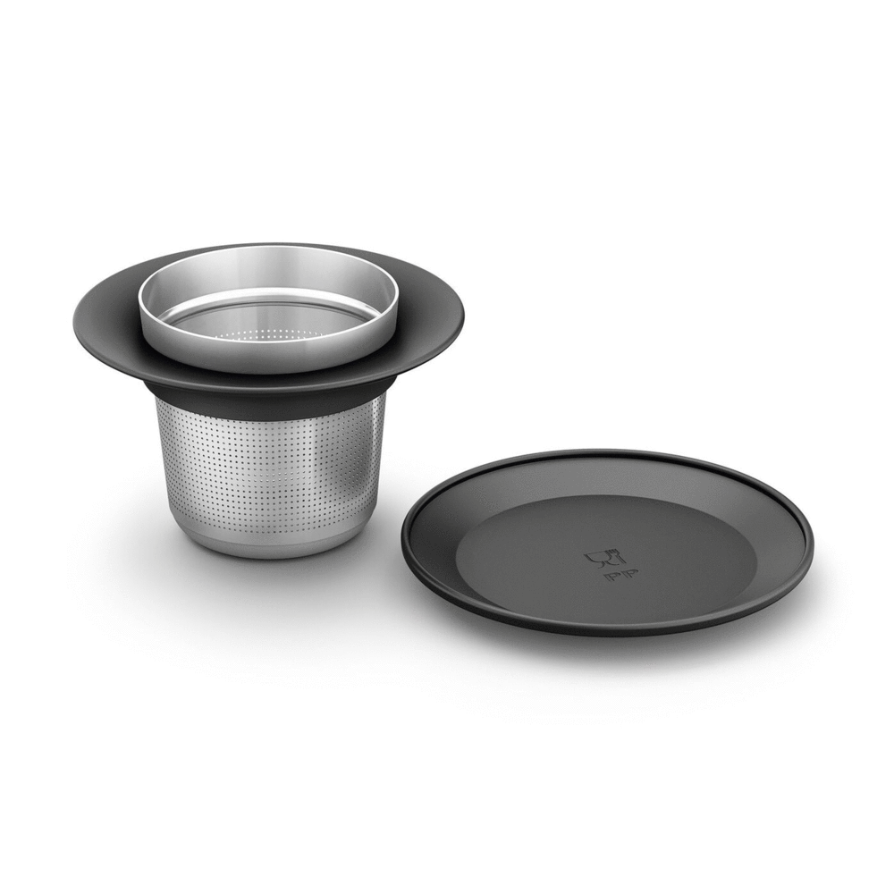 Zack Omba Brushed Stainless Steel Tea Strainer