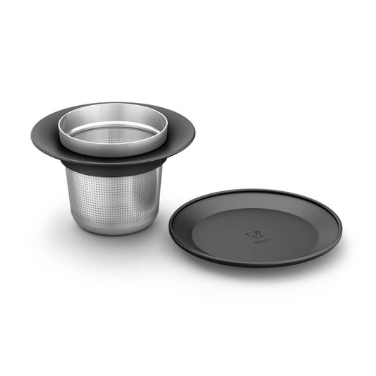 Zack Omba Brushed Stainless Steel Tea Strainer