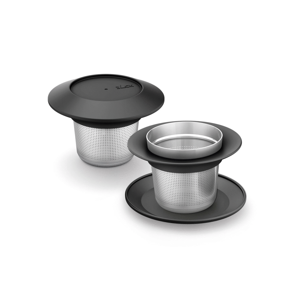 Zack Omba Brushed Stainless Steel Tea Strainer