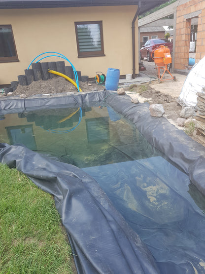 Pond Liner EPDM 2.5m x 3m DIY Workshop Accessory Waterproof Pond Membrane