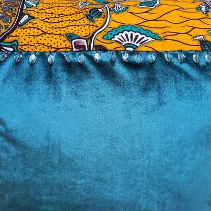 AFROBRIT FUSION 50 X 50CM SQUARE CUSHION