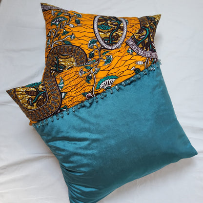AFROBRIT FUSION 50 X 50CM SQUARE CUSHION