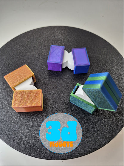 3dFidgets Double Switch Fidget Toy keeping your fingers and hands busy