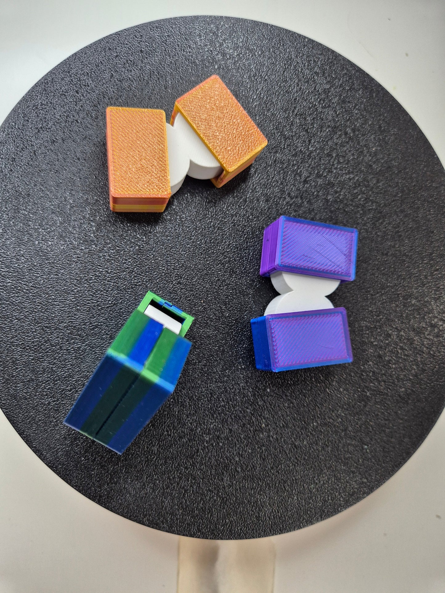 3dFidgets Double Switch Fidget Toy keeping your fingers and hands busy