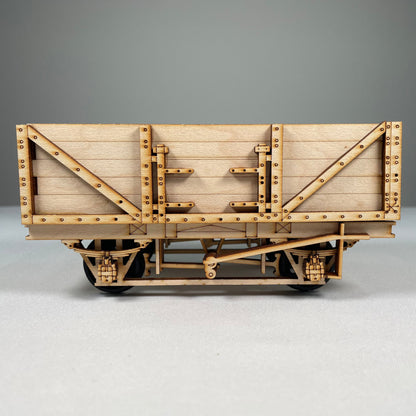 Railway Train Wagon - Flatpack Model Kit