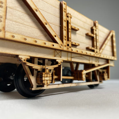 Railway Train Wagon - Flatpack Model Kit