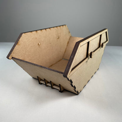 Skip Waste Container - Flatpack Model Kit