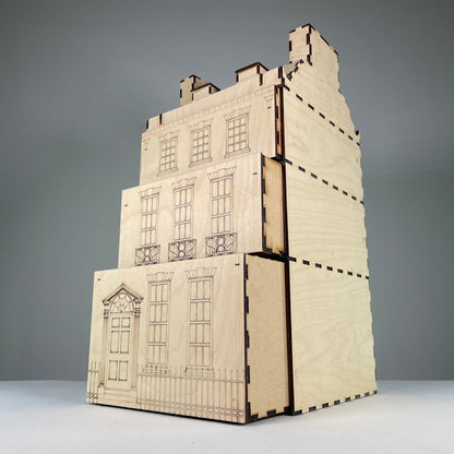 Georgian House - Flatpack Model Kit
