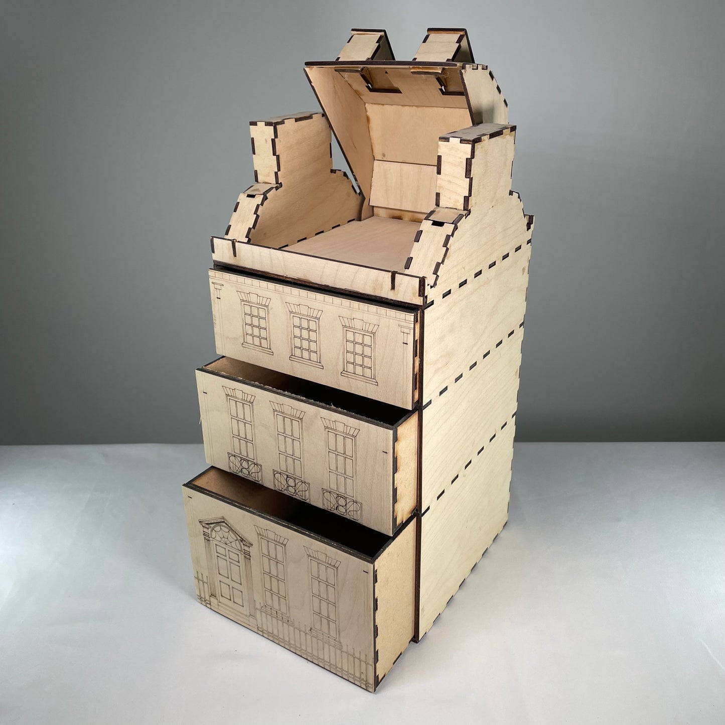 Georgian House - Flatpack Model Kit