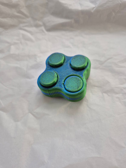 3dFidgets Clicky 4 Button Fidget Sensory Stimming Toy adult