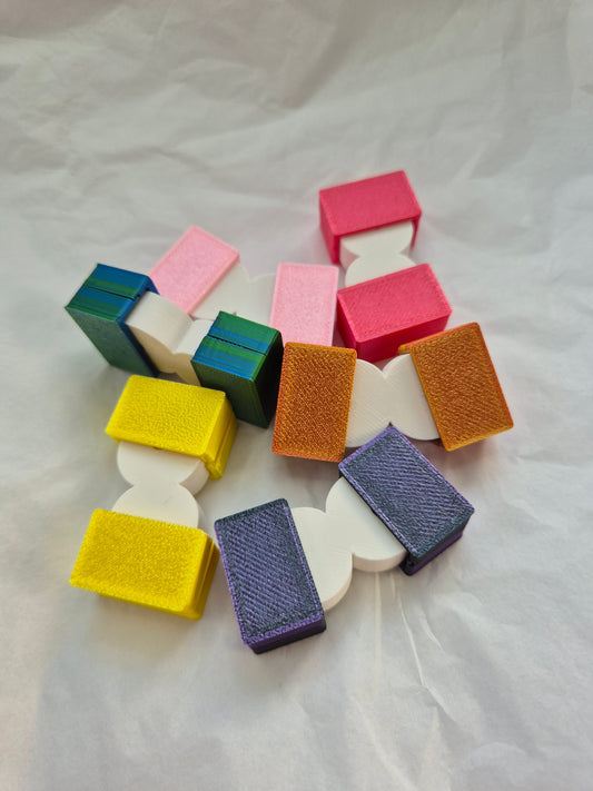 3dFidgets Double Switch Fidget Toy keeping your fingers and hands busy