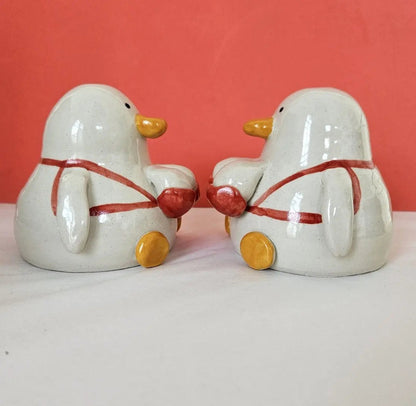 Claire with the Pair - Boobs Duck