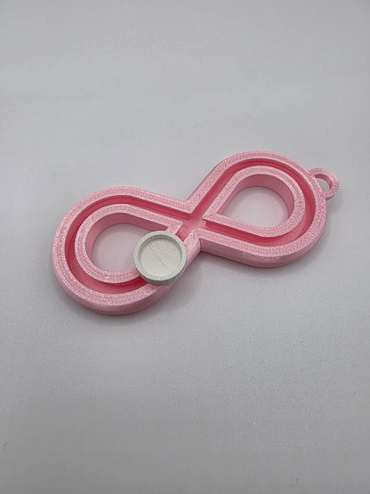 3dFidgets - Infinite Breath a soothing, figure-eight fidget tool designed to help you slow down, regulate your breathing, and find calm anytime, anywhere