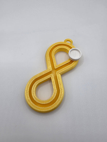 3dFidgets - Infinite Breath a soothing, figure-eight fidget tool designed to help you slow down, regulate your breathing, and find calm anytime, anywhere