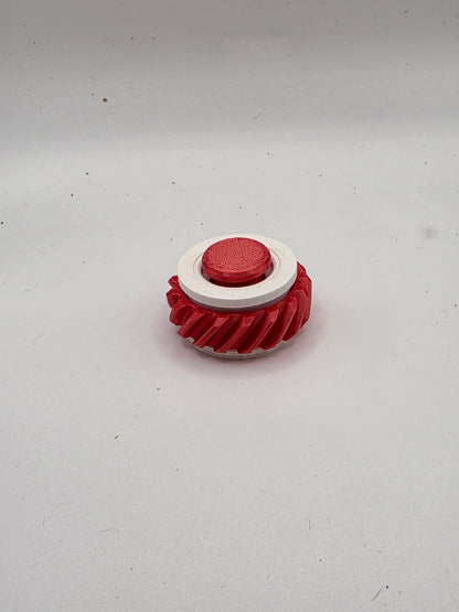 3dFidgets Button Ring - Vibrant Colors with Textured Design for Enhanced Fidgeting Experience