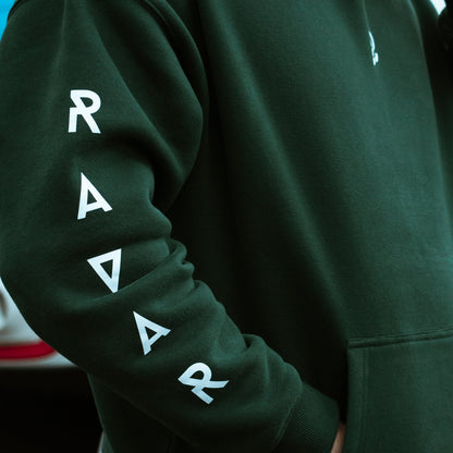 Ravar Arm-Print Heavyweight Hoodie