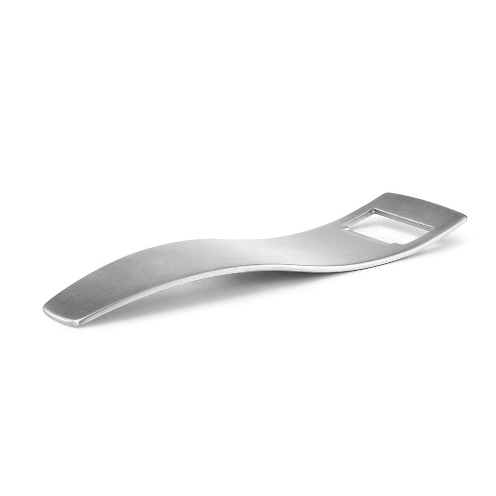 Zack Sinos Brushed Stainless Steel Bottle Opener