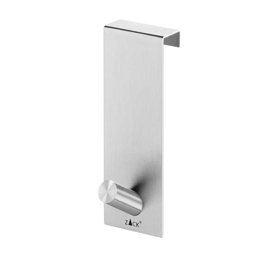 Zack Exit Brushed Stainless Steel Over Door Hook