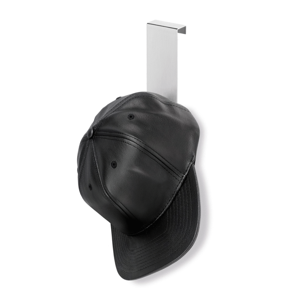 Zack Exit Brushed Stainless Steel Over Door Hook