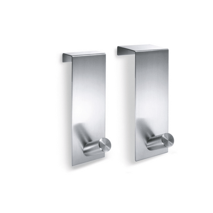 Zack Exit Door Hook — Brushed Stainless Steel