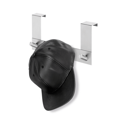 Zack Exit Premium Brushed Stainless Steel Door Hook Rack - Award-Winning German Design