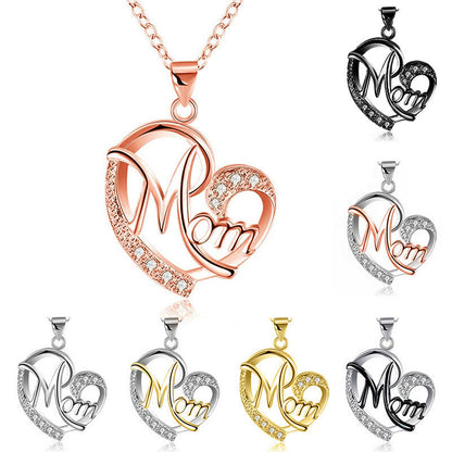Heart Shaped Diamond Necklace