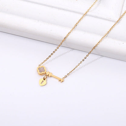 Lock & Key Necklace