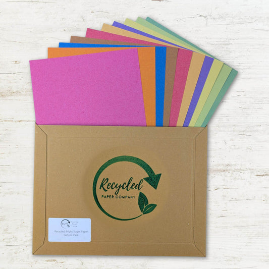 Bright Assorted Sugar Paper Sample Pack