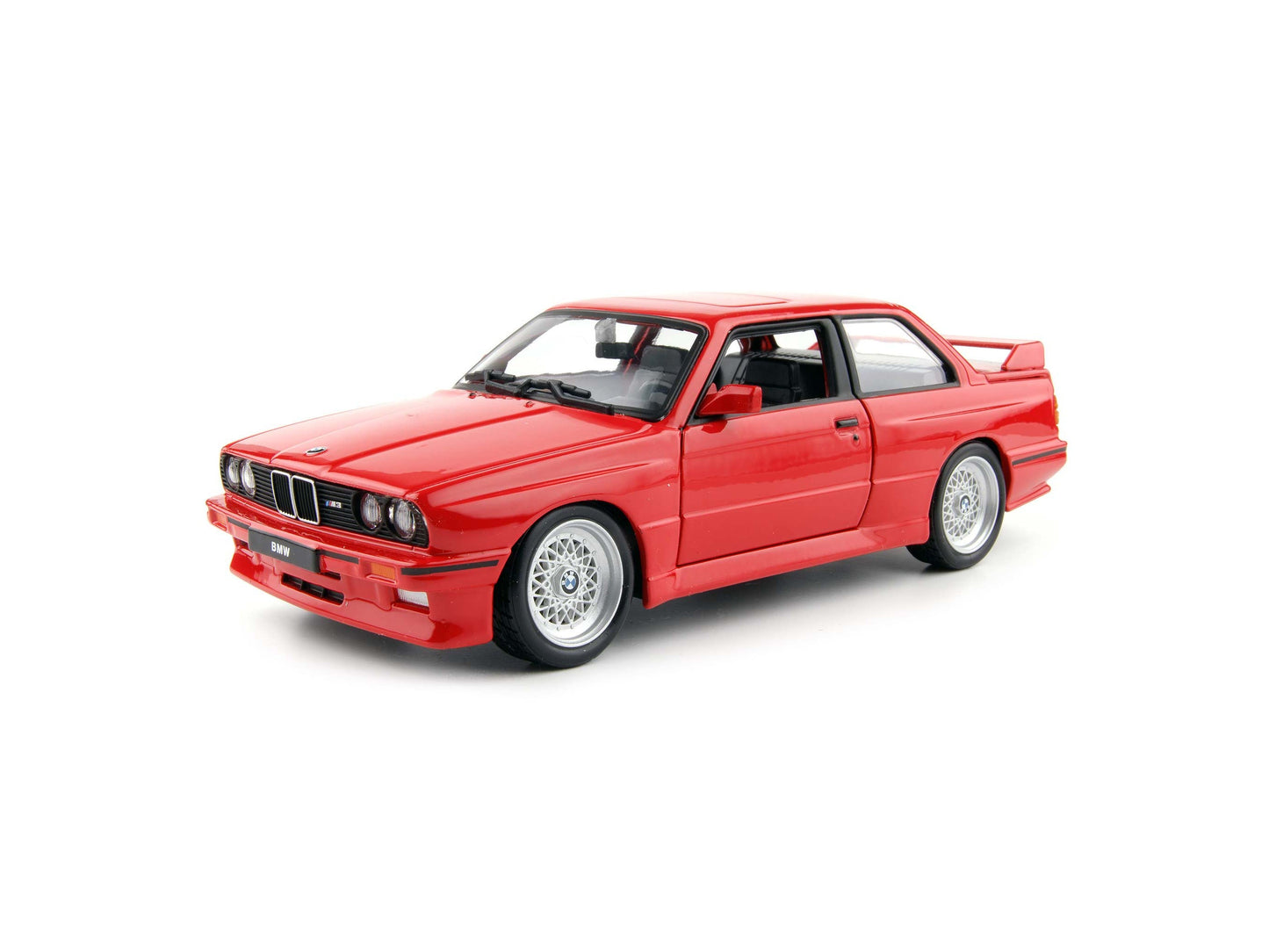 BMW M3 (E30) 1988 red - 1:24 Scale Model Car