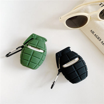 Hand Grenade Silicone Protective Case for AirPods