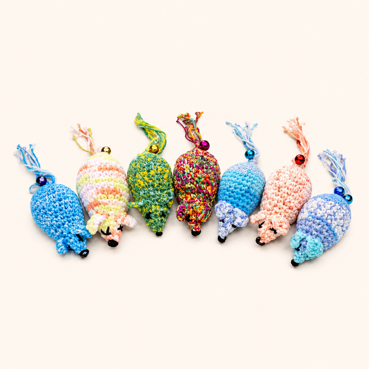 Crochet Catnip Mouse