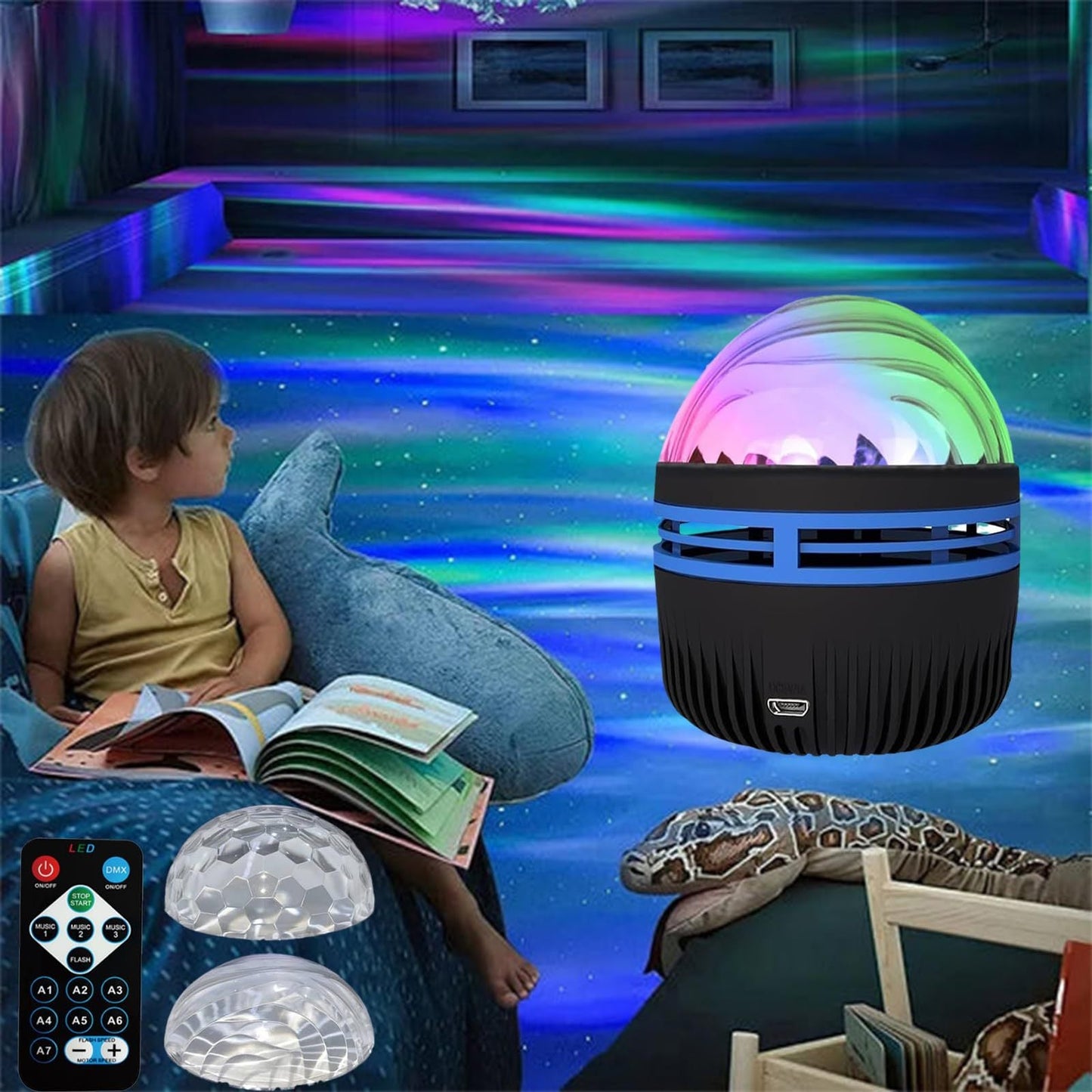 LED Star Galaxy Projector Lamp