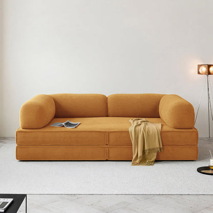 Van Buren Foldable Lazy Sofa Bed, Corduroy