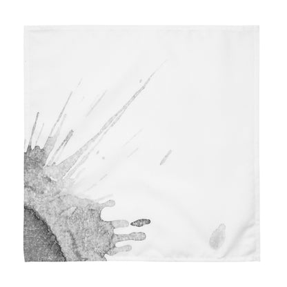 Watercolour Grey Splash - Cloth Napkin Set