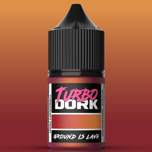 Turbo Dork: Ground Is Lava TurboShift Acrylic Paint 22ml