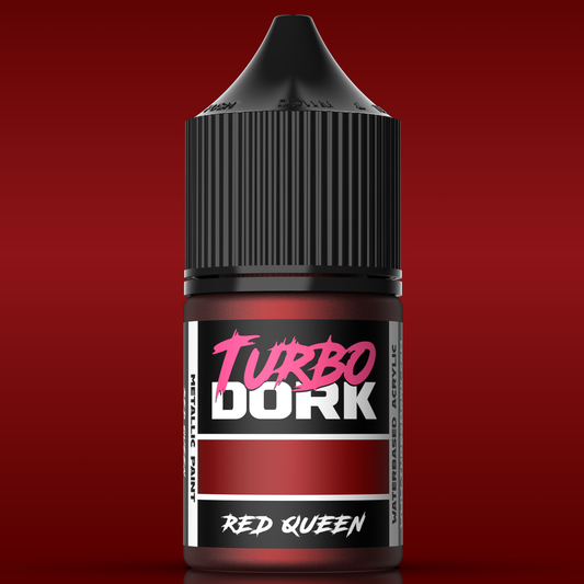 Turbo Dork: Red Queen Metallic Acrylic Paint 22ml