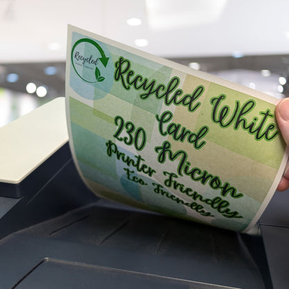 A3 White Recycled Card 180gsm