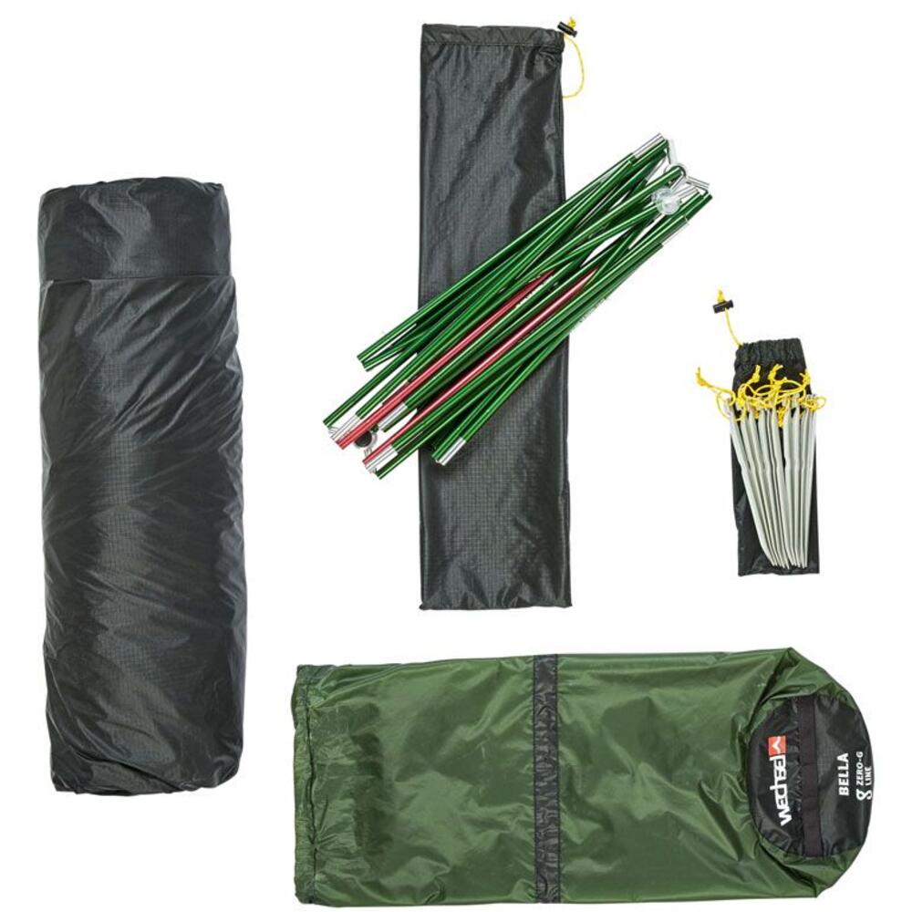 Wechsel Bella Lightweight 3+ Season Tent - 1.5 Person Green
