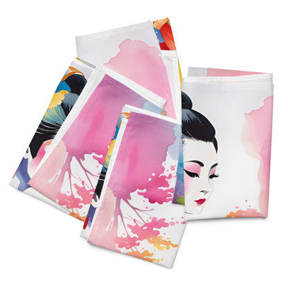 Geisha Girl - Cloth Napkin Set