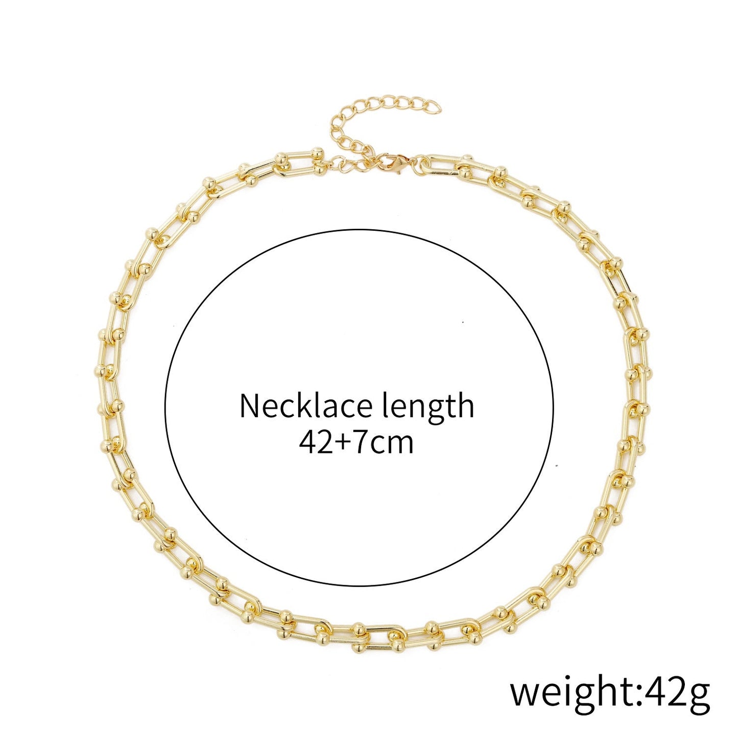 Multi-Layer Twist Chain Necklaces
