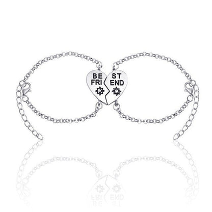 Best Friend Heart-Shaped Bracelets