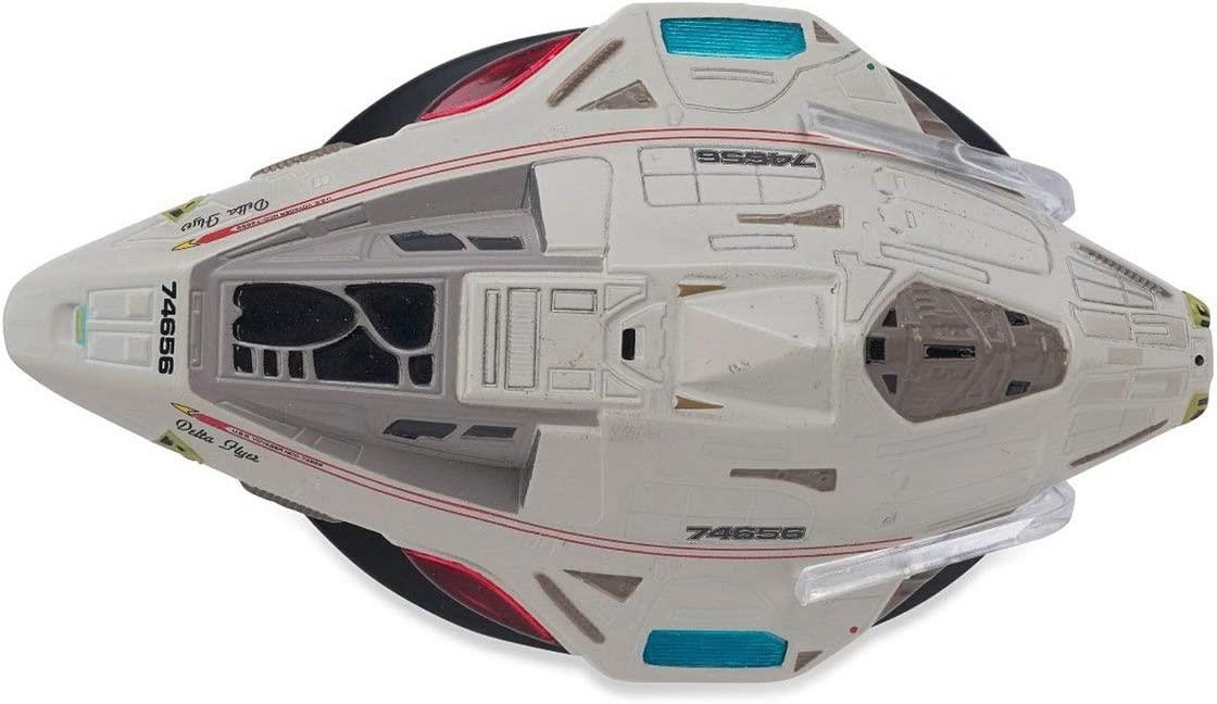 #38 Starfleet Delta Flyer Model Diecast Ship (Eaglemoss / Star Trek)